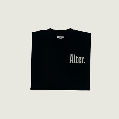 Alter Face Tee Black and Grey