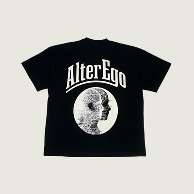 Alter Face Tee Black and Grey